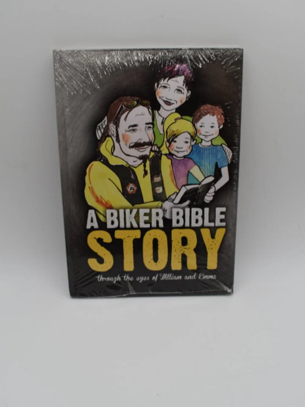 NEW Sealed Biker Bible Story Through the Eyes of William and Emma 9783946919629